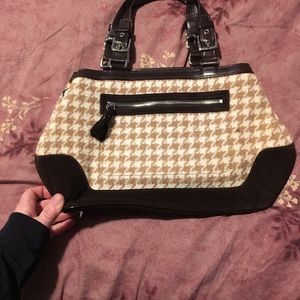 Coach Bags - Houndstooth coach bag Coach Bags - Houndstooth coach bag